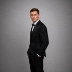 Men's Black Formal Tuxedo Satin-Lapel Suit